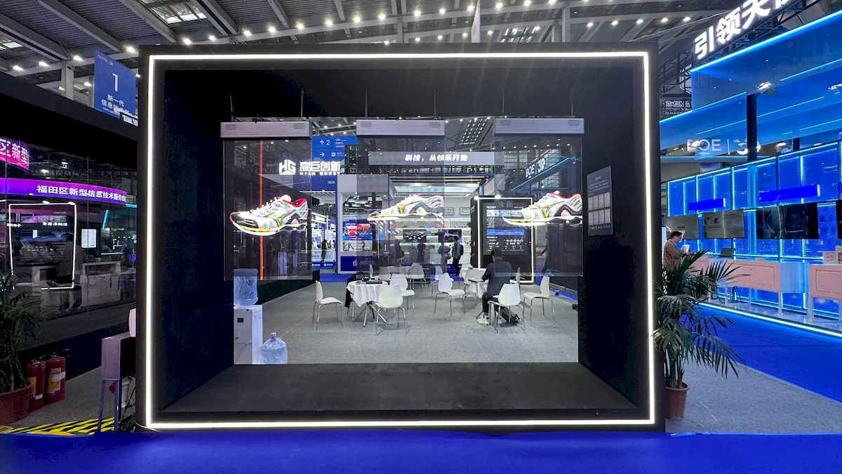 Indoor Transparent LED Poster 2