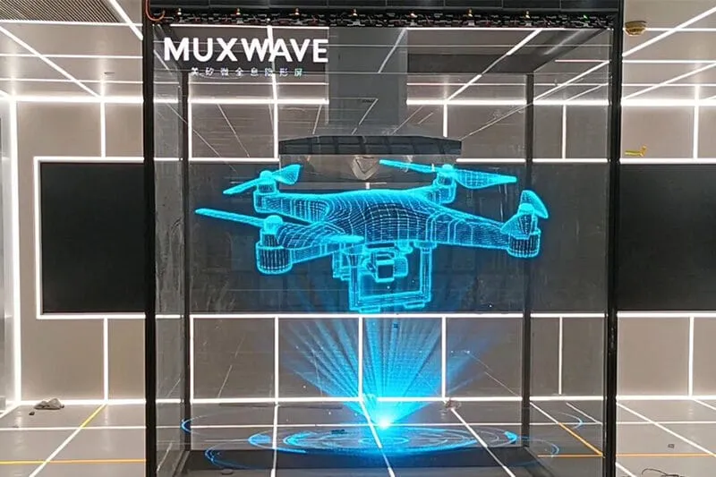 Transparent Display Film in Augmented Reality