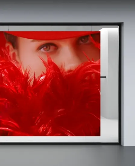 소매점 윈도우 투명 LED 스크린 소매점 윈도우 투명 LED 스크린