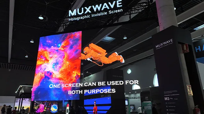 なぜMUXWAVE透明LEDスクリーンなのか