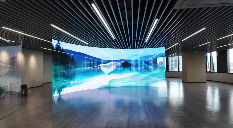 LED Invisible Digital Signage muxwave 1