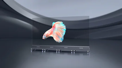 Transparent LED Kiosk 1