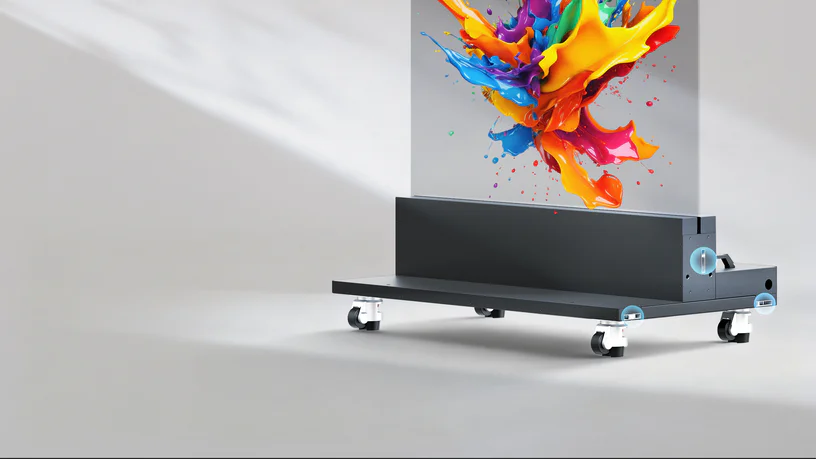 Rapid Splicing,fficient Delivery Kiosque LED transparent