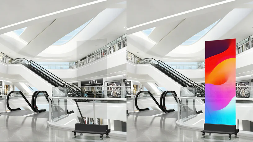 Transparent & Invisible Transparent LED Kiosk 2