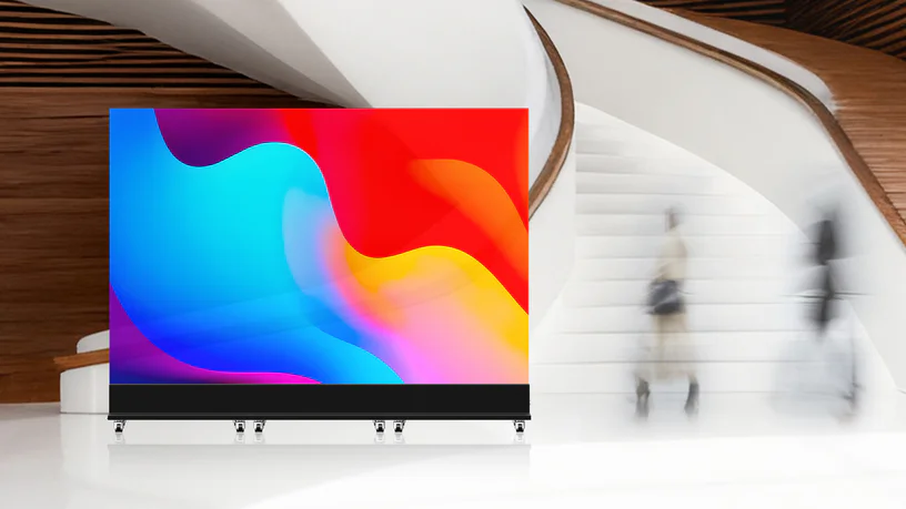 Transparent-LED-Kiosk Vivid Performance Transparent LED Kiosk Vivid Performance