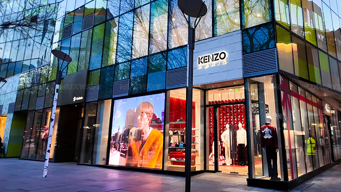 retail and commercial displays-kenzo store