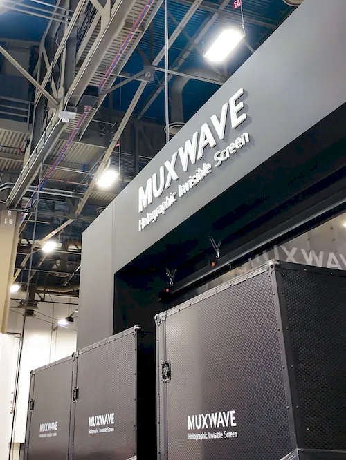 MUXWAVE install booth at infocomm2026 3
