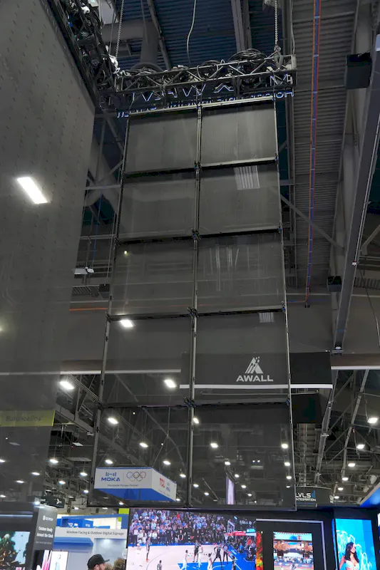 seamless transparent LED display