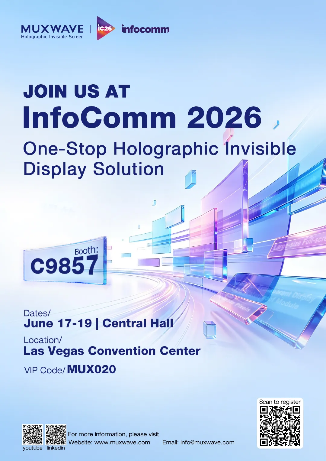 muxwave infocomm 2026 Invitation 0